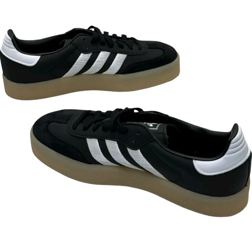 Adidas Sambae Platform Sneakers Black Size Mens 8.5